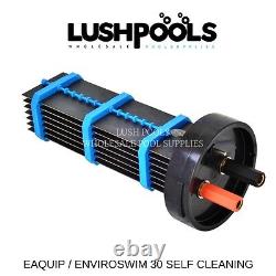 EAQUIP / ENVIROSWIM 30amp Self Cleaning RP Chlorinator Salt Cell 5yr Warranty