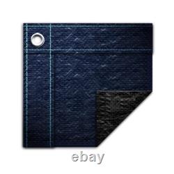 Economy 25 ft. X 45 ft. Rectangular Blue Solid In-Ground Winter Pool