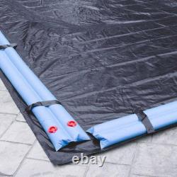 Economy 25 ft. X 45 ft. Rectangular Blue Solid In-Ground Winter Pool