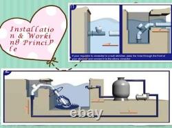 Effortless Pool Cleaning Machine with User-Installed Setup and 10.36 lbs Weight