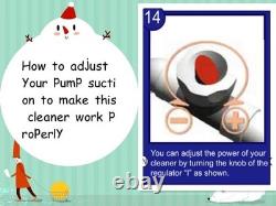 Effortless Pool Cleaning Machine with User-Installed Setup and 10.36 lbs Weight