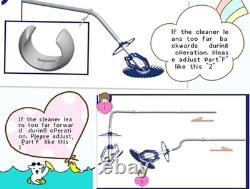 Effortless Pool Cleaning Machine with User-Installed Setup and 10.36 lbs Weight