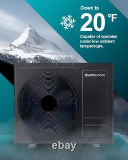 Electric Pool Heat Pump Heater 35000BTU for Above Ground Inground Pools 10000Gal