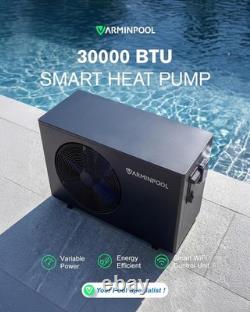 Electric Pool Heat Pump for Above and In Ground Swimming Pool Efficient 30000BTU Electric Pool Heat Pump for Above and In Ground Swimming Pool Efficient 30000BTU