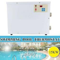 Electric Pool Heater 15KW 220V SPA for Above Ground Inground Pools Swimming Pool