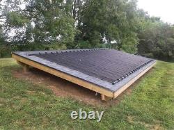 Enersol 1' x 8' Above Ground, In-Ground Swimming Pool Solar Heater (Choose Size)