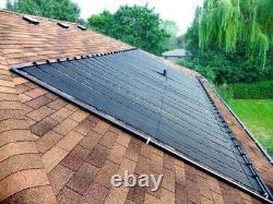 Enersol 1' x 8' Above Ground, In-Ground Swimming Pool Solar Heater (Choose Size)