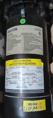 Everbilt 1.5 HP 2-Speed 230V Pool Pump