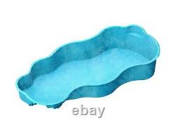 Fiberglass Freeform swimming Pool Dark Blue Delivery to Va-MD-DE-Oh-Pa-NJ-NC