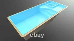Fiberglass Swimming pool Infinity Spa 700 (10.5 x 23 x 4.7 deep)