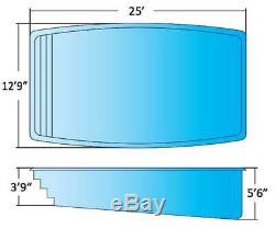 FiberglassPool Islander model