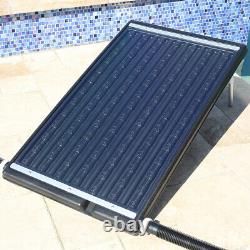 Flat Panel Solar Heater Pool for In-Ground or Above Swimming Pool Adjustable Leg