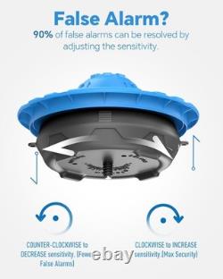 Floating Swimming Pool Safety Alarm, 110dB Loud Wireless, Inground, Above Ground