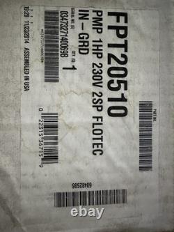 Flotec FPT20510 pool pump (1 HP, two-speed pump for in-ground pools)