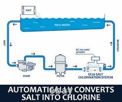 For? 10K Salt Chlorinator Inground Pool Hot Tub Pond Swimming Pool Salt System