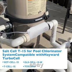 For Hayward Turbo TCELL940 W3T-CELL-15 40000 Gal In-Ground Pools Salt Cell T-15