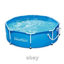 Funsicle 8'x30 Outdoor Activity Round Above Ground Swimming Pool Set(Open Box)