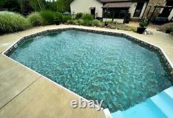 GLI Flagstone Tan 28 Mil In-Ground Rectangle Swimming Pool Liner (Choose Size)