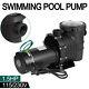 Generic 1.5hp Swimming Pool Pump Motor In/above Ground With Strainer Filter Basket