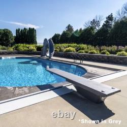 Global Pool Products 6' Grey Diving Board Replacement for Inground Swimming Pool