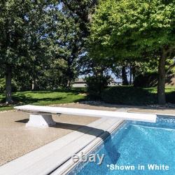 Global Pool Products 8' Sand Diving Board Replacement for Inground Swimming Pool