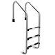 Goplus 3 Step Stainless Steel In-ground Swimming Pool Ladder With Easy Mount Legs