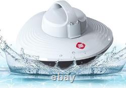Grennix Cordless Pool Vacuum Above Ground Pool & Inground Swimming Pool WHITE