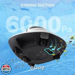 Grennix Cordless Pool Vacuum for Above Ground Pool and Inground Swimming Pool