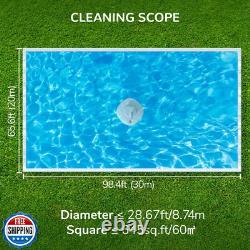 Grennix Cordless Pool Vacuum for Above Ground Pool and Inground Swimming Pool