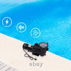 HBP1500? 1500W 2.0HP Inground Above Ground Swimming Pool Water Pump & Strainer