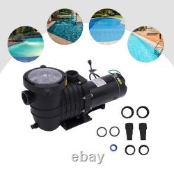 HBP1500? 2.0hp 1500w Inground Above Ground Swimming Pool Water Pump + Strainer