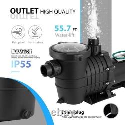 HBP1500? 2.0hp 1500w Inground Above Ground Swimming Pool Water Pump + Strainer