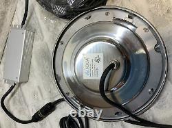 HQUA LED Inground Pool Light, 10 Inch 36W 2800lm, Transformer Included, 6500k