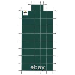 Happybuy Safety Pool Cover Rectangle Optional Center End Step Swmming Pond