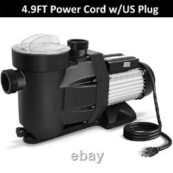 Hayward 1.5HP Above/Inground Swimming POOL PUMP MOTOR 7560GPH 52FT Hmax 110-120V