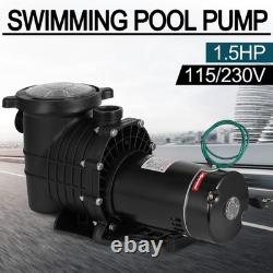 Hayward 1.5HP In/Above Ground Swimming Pool Pump with Motor Strainer Filter Basket
