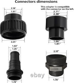 Hayward 1.5HP In/Above Ground Swimming Pool Pump with Motor Strainer Filter Basket