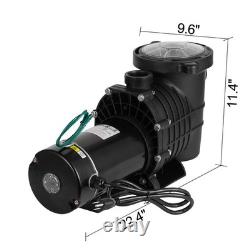 Hayward 1.5HP In/Above Ground Swimming Pool Pump with Motor Strainer Filter Basket
