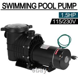 Hayward 1.5HP Swimming Pool Pump In/Above Ground With Motor Strainer Filter Basket
