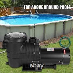 Hayward 1.5HP Swimming Pool Pump In/Above Ground With Motor Strainer Filter Basket