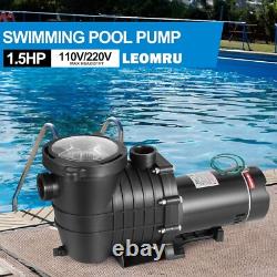 Hayward 1.5HP Swimming Pool Pump In/Above Ground with Motor Strainer Filter Basket