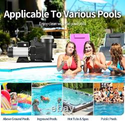 Hayward 2.0HP 2-Speed Swimming Pool Pump withMotor Strainer Basket In/Above Ground