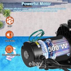 Hayward 2.0HP In/Above Ground Swimming Pool Sand Filter Pump Motor Strainer US