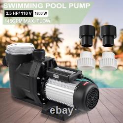 Hayward 2.5HP 110V Swimming Pool Pump In/Above Ground with Motor Strainer Filter