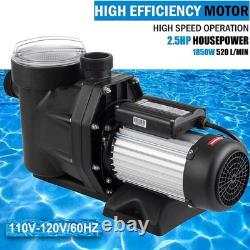 Hayward 2.5HP Swimming Pool Pump In/Above Ground with Motor Strainer Filter Basket