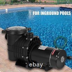 Hayward 2 HP Swimming Pool Pump In/Above Ground Motor withStrainer Basket 115-230V