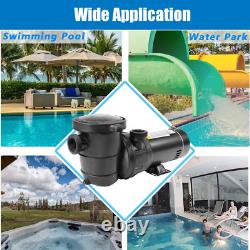 Hayward 2HP Above/Inground Swimming Pool Pump Motor 96GPM 49' Max 1.5in NPT 115V