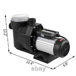 Hayward Above/In Ground 2.5HP 110V Swimming Pool Pump 1850W Spa Motor Strainer
