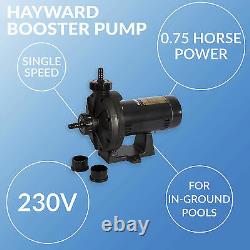 Hayward W36060 0.75 HP Corded Electric In Ground Swimming Pool Booster Pump
