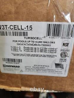 Hayward W3T-Cell-15 TurboCell Salt Chlorination Cell In-Ground Swimming Pool 40k